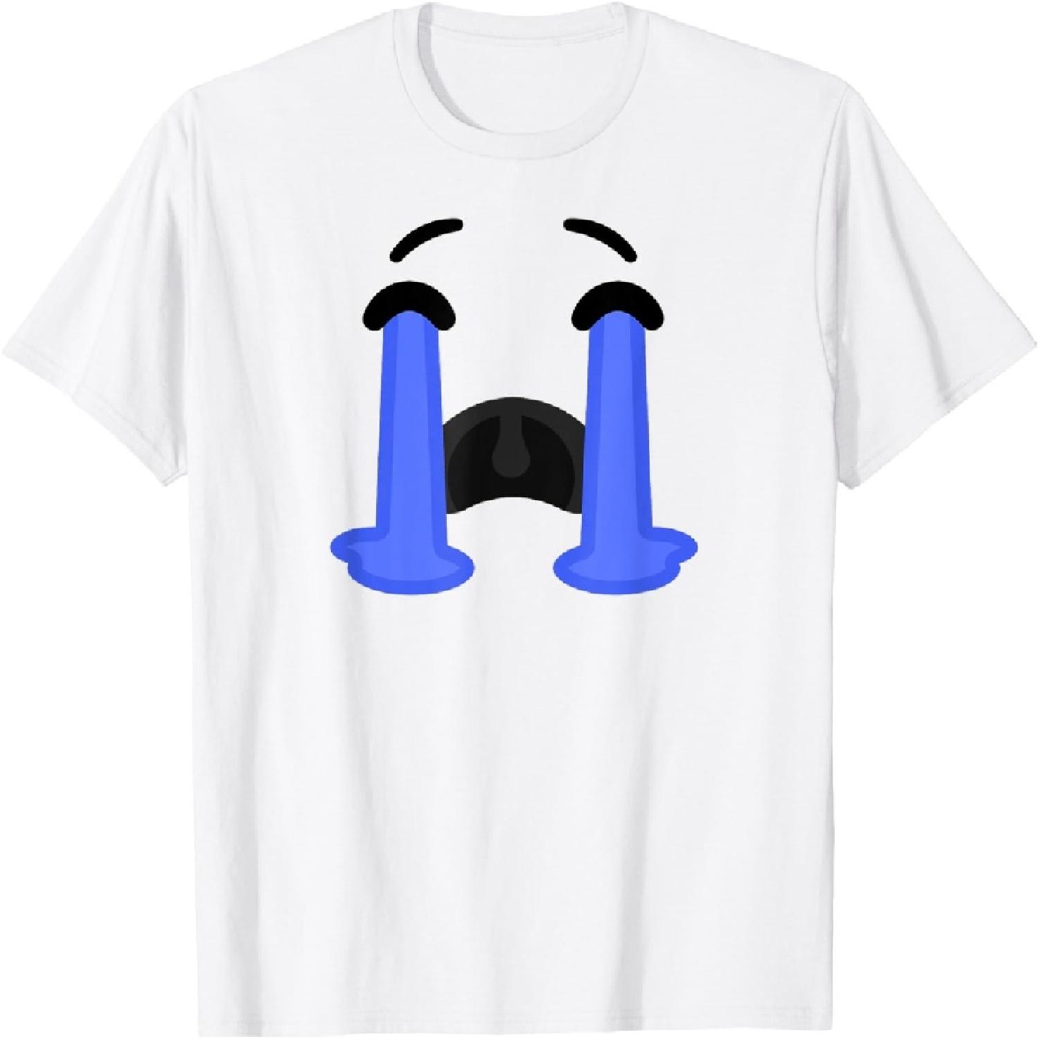 Crying Face cartoon T-Shirt S