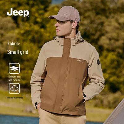Jaqueta Masculina para Exterior com Capuz