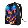 Fashion Backpacks Pokemon Backpack Daypack Charizard Mochila Outdoor Sturdy Shoulder Rucksack