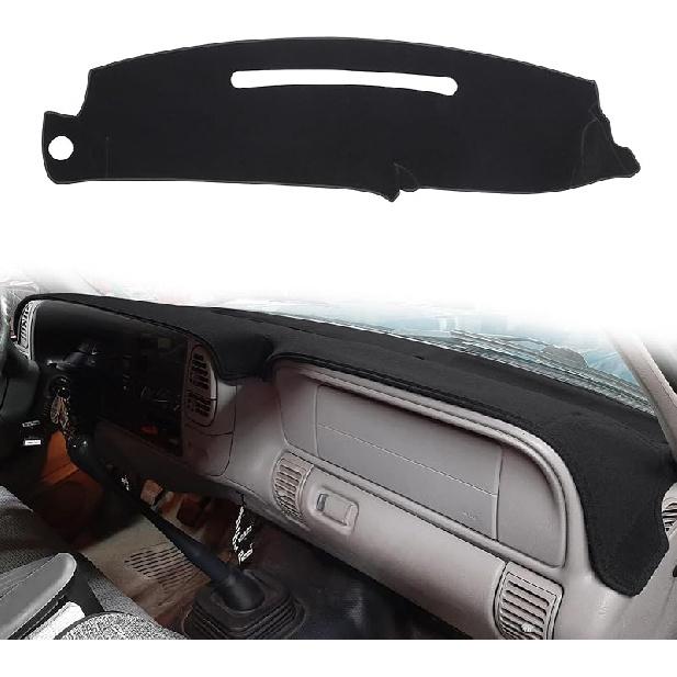 Dashboard Cover Dash Cover Mat Pad Compatible With 1997-2000 Chevy Chevrolet/GMC C1500 C2500 C3500 K1500 K2500 K3500, 1997-1999 GMC Yukon/Chevy