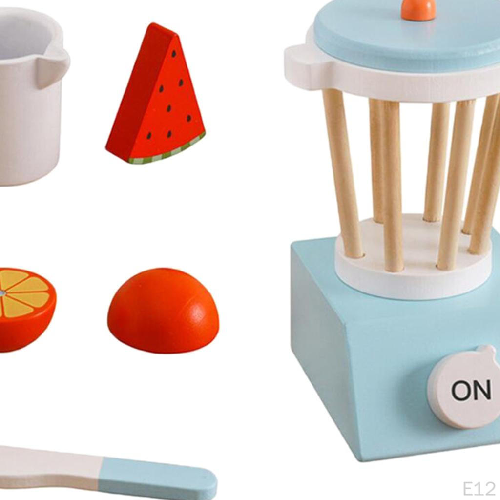 Pretend Play Miniature Wooden Kitchen Utensils Little Chef Educational Gifts for Baby