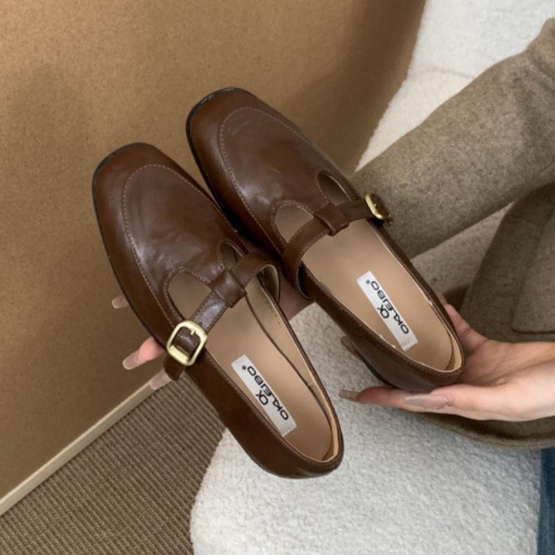 Fashion 2025 New Fashion Women Loafers Mary Jane Spring Autumn Breathable Flat Shoes Casual Comfortable Soft Shoes Elegant Dress Flats