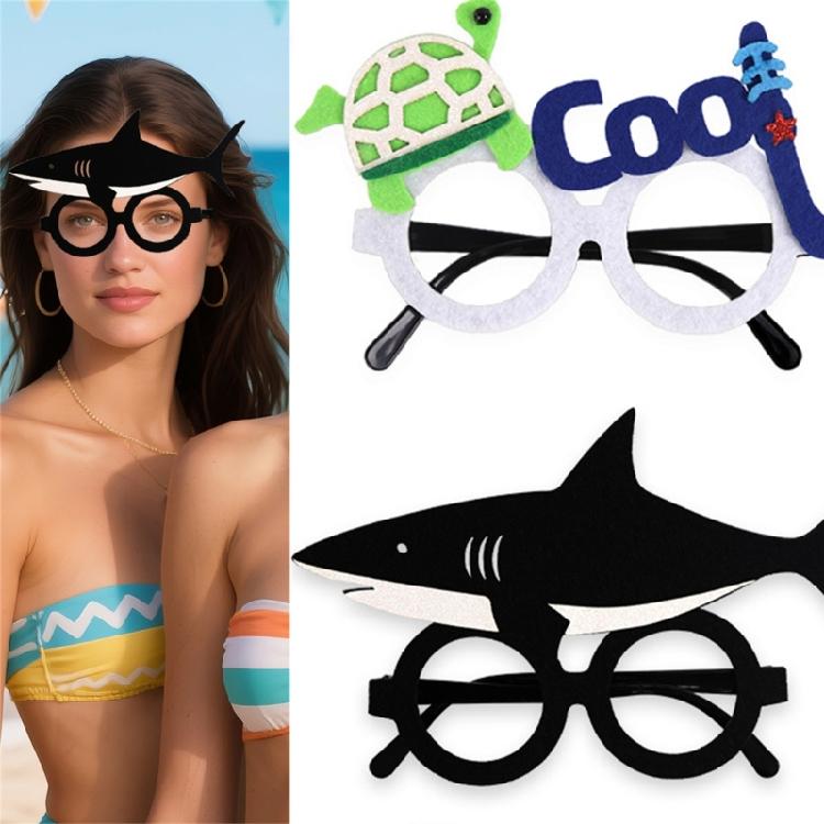 Sea Animal Glasses Frame Funny Ocean Animal Glasses Under The Ocean Themed Party Birthday Decorations Supplies Gifts