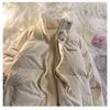 Short New Cotton Jacket Lamb Fur Plus Velvet Small Thickened Thermal