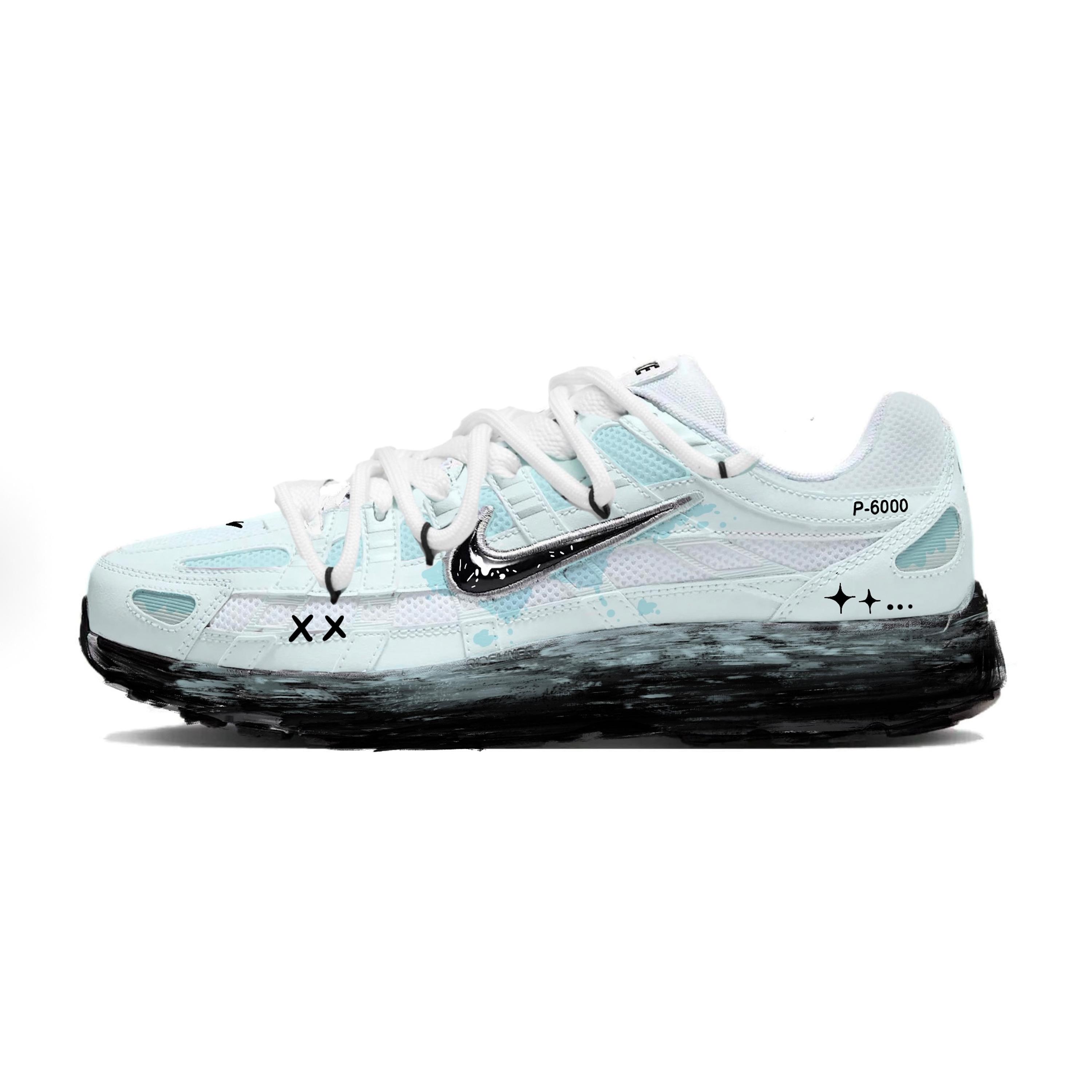 

Nike P 6000 Low top Running Shoes Men s Sky Blue CD6404-107(Team968-) 42