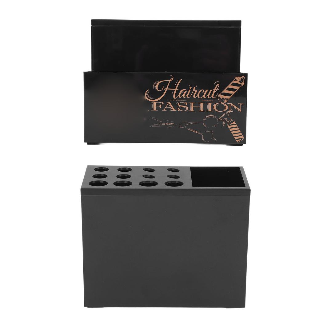 Friseurscherenhalterbox Salon Scherenhalter Rack Rasierwerkzeug Organizer Kosmetik Aufbewahrungsbox für Friseursalon Friseur
