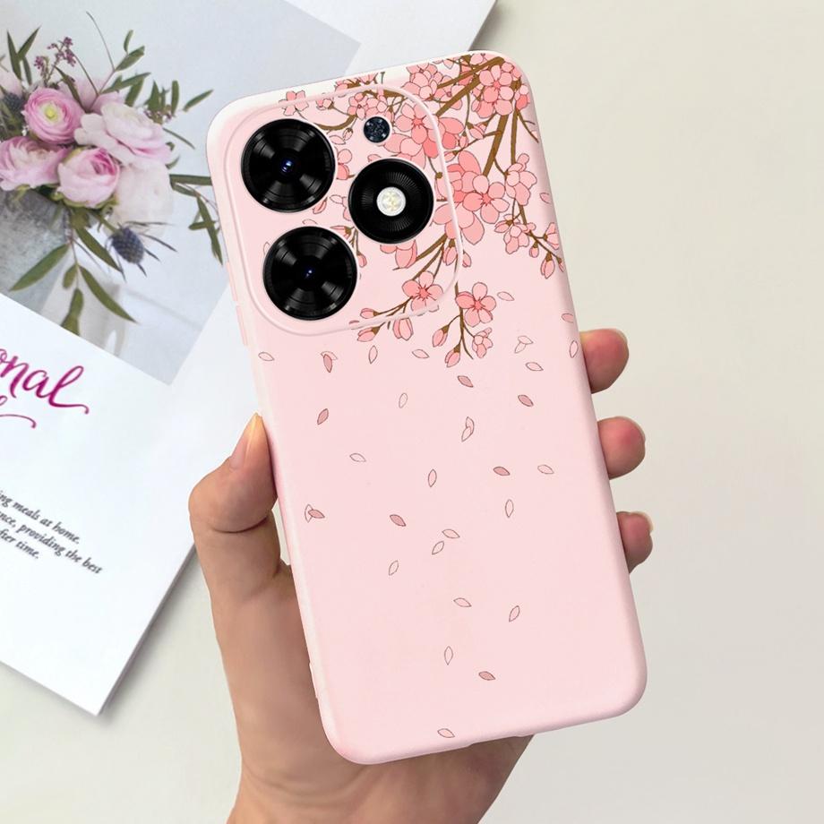 For Tecno Spark GO 2024 Case Spark 20C Spark20 Pop 8 Para Shell Silicone Soft TPU Bumper Cartoon Cool Cute Style Pattern Capas
