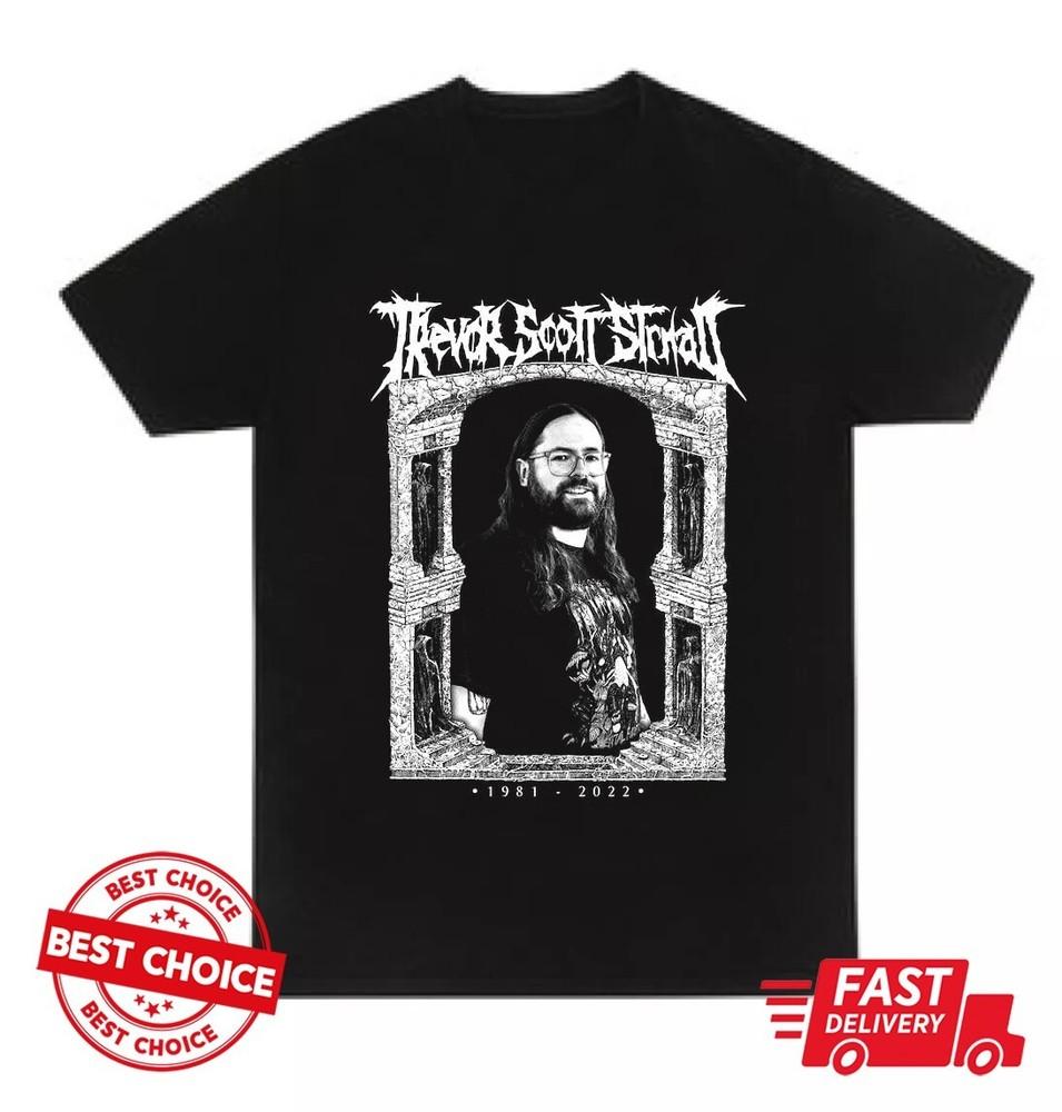 

The Black Dahlia Murder 2022 Мемориальная футболка унисекс Тревора Стрнада Марка Риддика XXL
