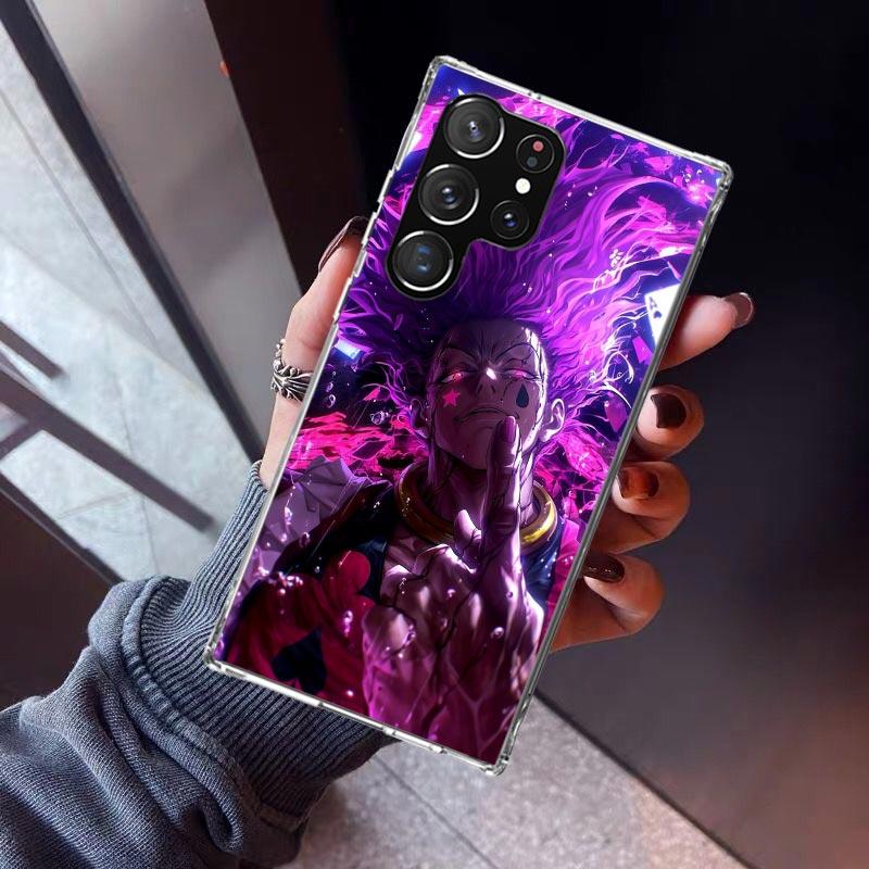 

Huner X-Hunters Hisoka Phone Case For Samsung Galaxy S23 S24 S25 Edge S26 Ultra S22 + S21 Plus S20 FE Cover Silicone Print Shell Samsung S24 FE