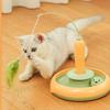 Multifunctional Electric Cat Toy Sturdy Design Kitten Playing Toy  Relieve Boredom