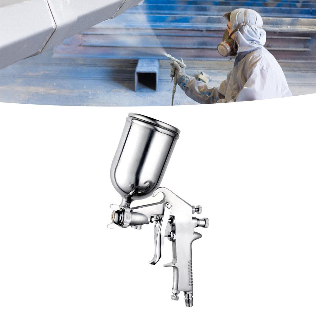 Pneumatic Paint Sprayer with 400ml Upper Cup Air Sprayer Gun For Home Furniture Car Painting