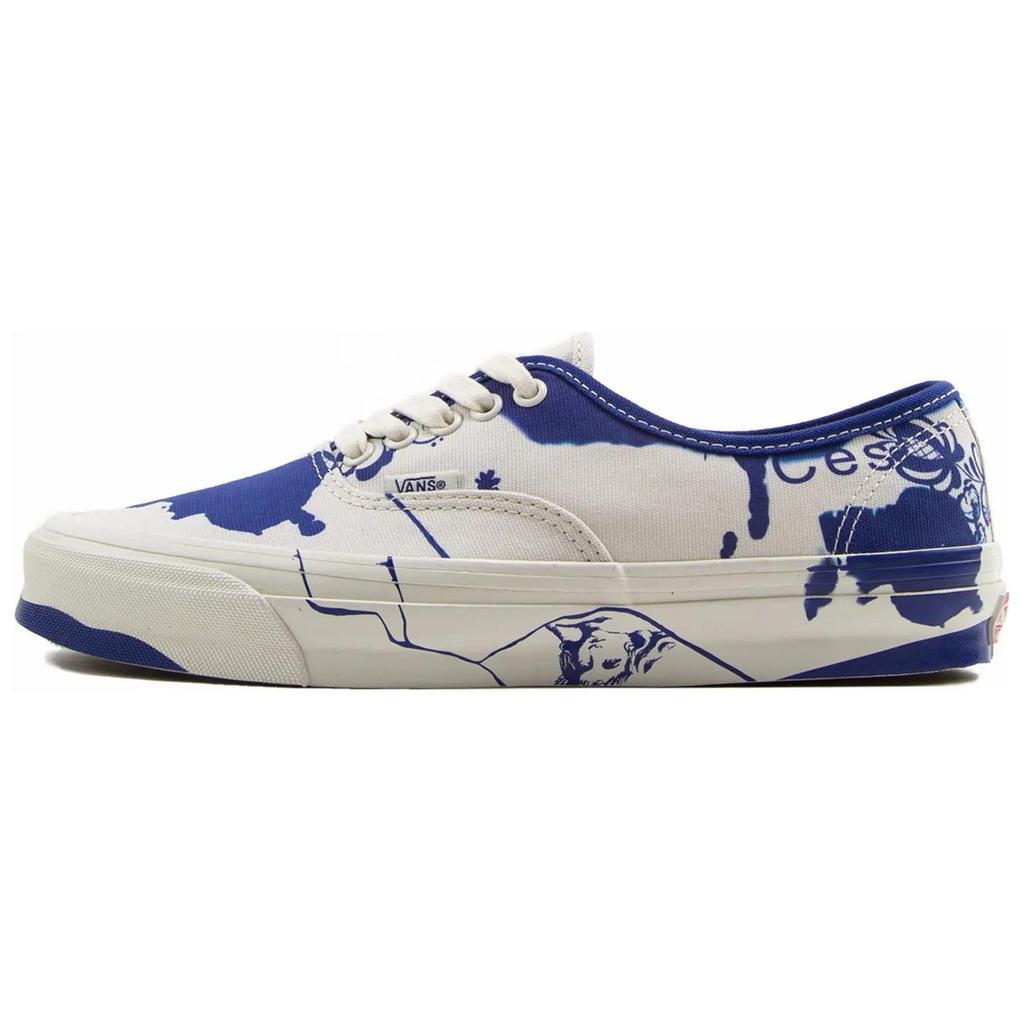 Vans Ttswtrs X  Vault Cushioning Durable Low-Top Skate Shoes Unisex Sneakers Beige VN0A4BV9BCC1