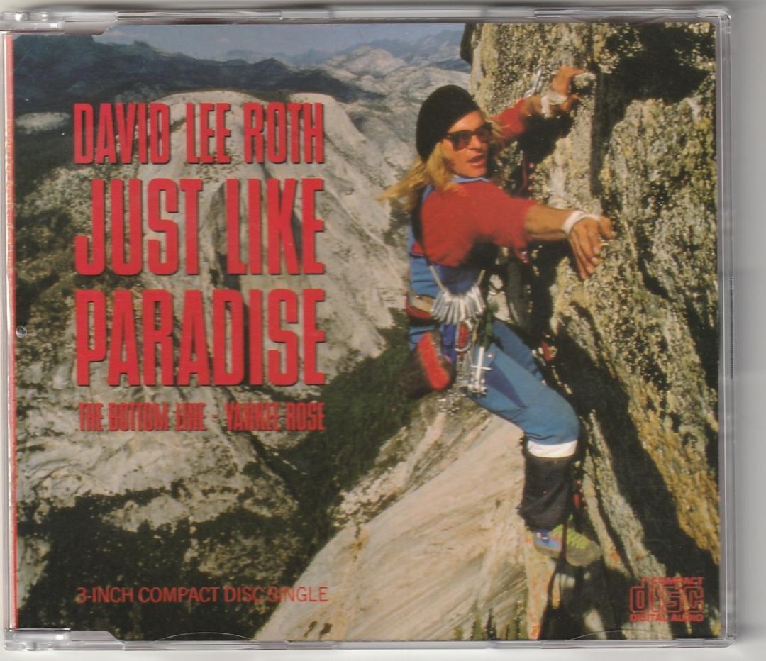 

[USED] David Lee Roth Just Like Paradise German CD