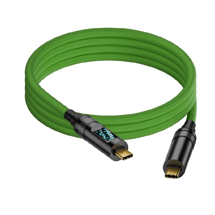 Fast PD100W Charging & Data Transfer Cable with Double USB C Port and 8K Video Transmission Efficient