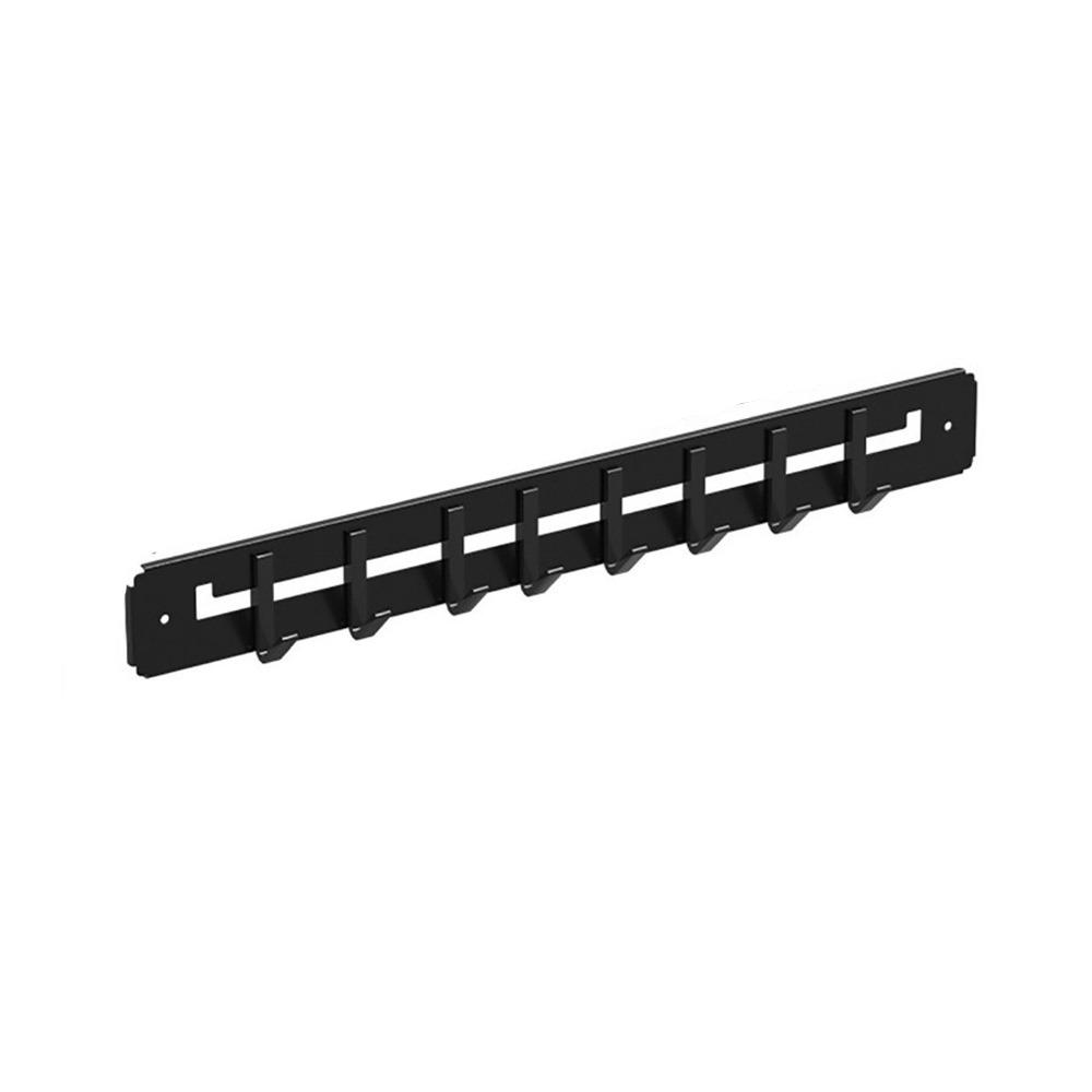 

Large Capacity Utensils Storage Row Hook Carbon Steel Sundries Storage Hook Entrance 11.02 in/28 cm