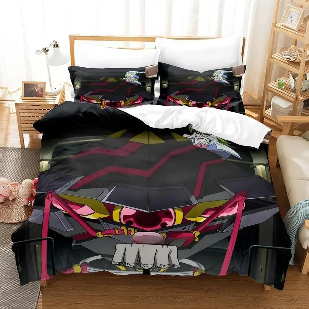 Kawaii Girl Sora Wo Kakeru Shoujo Bedding Collection Single Twin Full Queen King Size Bed Collection Adult Kid Bedroom Duvet Cover Collections Anime