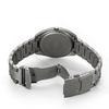 BERNY Men's Watch Titanium Analog Quartz 10ATM Waterproof Super Luminous Black