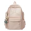 Schoolbag1011 Summer New High-value Korean College Style Casual Simple Backpack Couple Lightweight Large-capacity Backpack