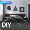 Square Shape Soundproof Panels Self-Adhesive Wall Stickers Decorative Felt Acoustic Panels  KTV