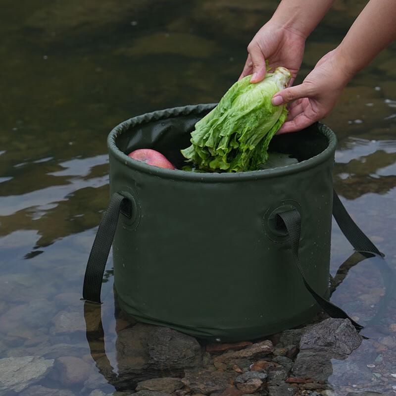 Portable Outdoor Folding Water Bucket