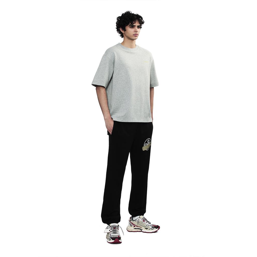 Off-White Vintage Two-Tone Random Stitch Embroidery Streetwear Versatile T-Shirt Unisex T-Shirt OFFTEGOFF052Q