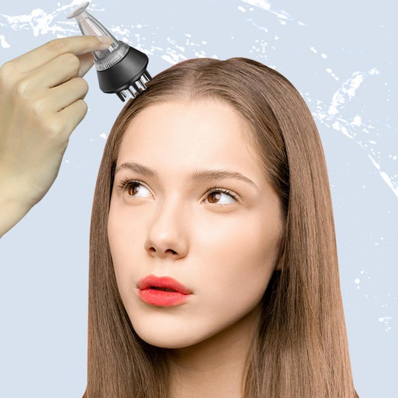 Hair Scalp Applicator Comb Smear Type Scalp Applicator Treatments With 5ml Nourish Essence Oil Massage Shampoo Blood Circulation