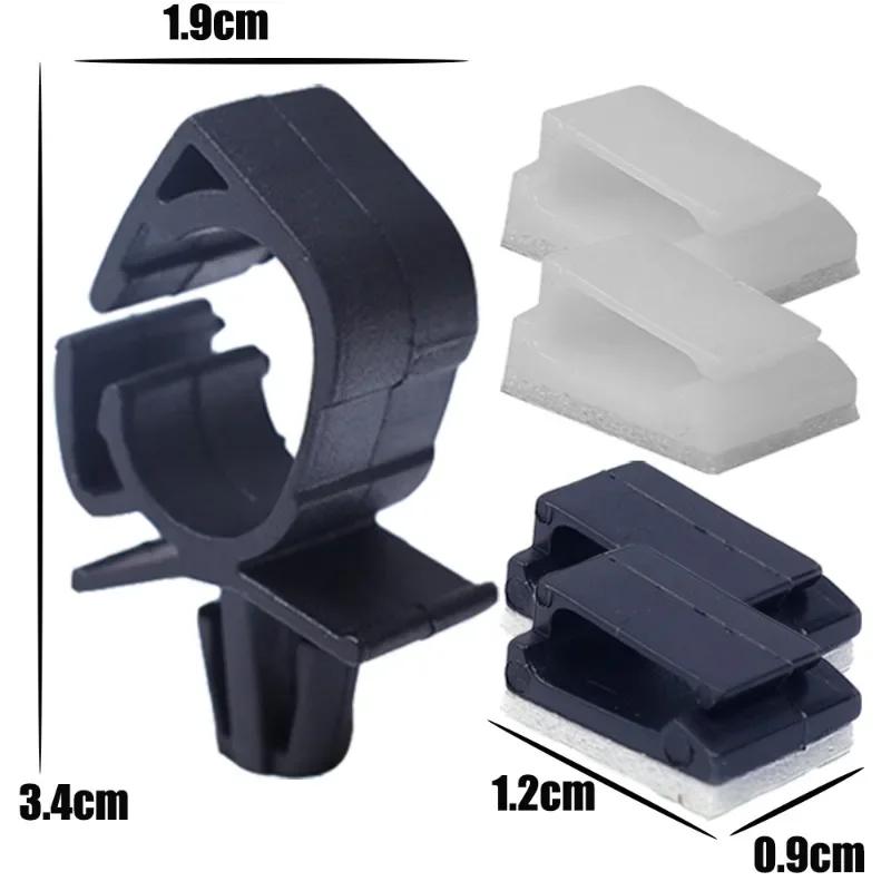 Fivela de fixação de chicote de fios de carro Clipe de fixação de cabo automático Clipe de fixação de tubulação corrugada Clipe de cabo externo interno do carro