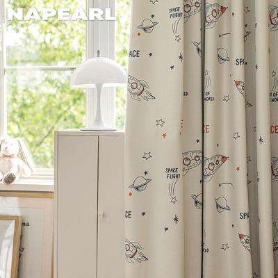 1PC 90% Blackout Curtains Cute Children's Cartoon Printed Thick Curtains for Children's Room Bedroom Living Room Window for Home Decor