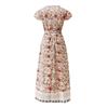 Fashionable Women's Leisure  Vacation Printed Dress Sexy Long Skirt For Women