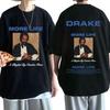 New Rapper Drake T-shirt Music Album More Life Graphic T-shirts Men's Women Vintage Gothic Hip Hop Tee Shirt Oversized Streetwear