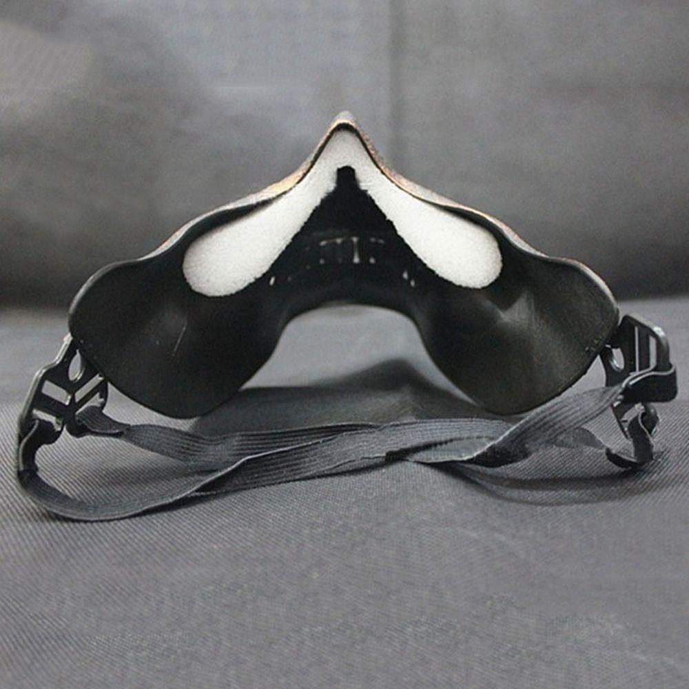 Props Halloween Masquerade Halloween For Adult Skull Mask Half Face Mask Cosplay Mask Skeleton Mask