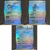Pokemon Eeveelution  Gengar ACG Diy Self Control Collect Signature Trading Flash Card Animation Animation Design Present