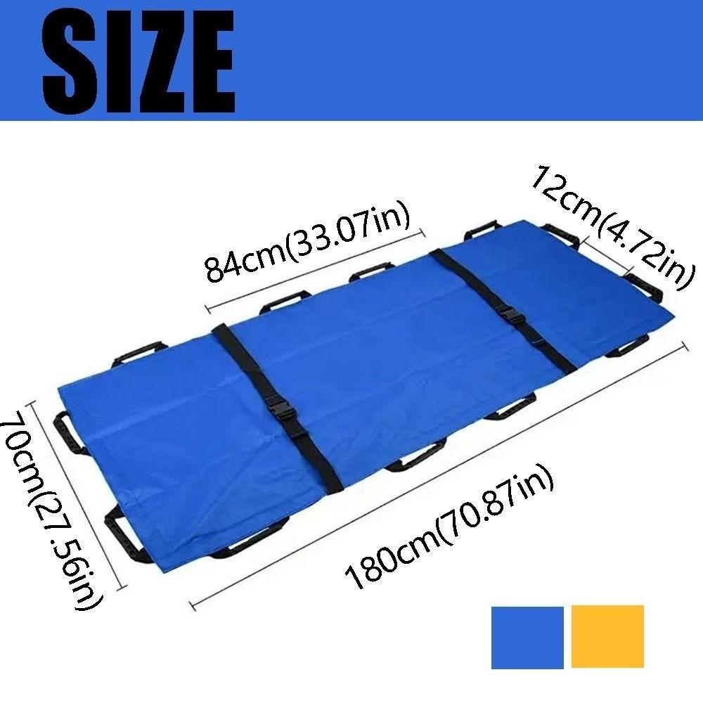 Nylon Material Flip Over Care Pad 12 Handles Elderly Turning Care Pad Up Down Stairs