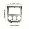 For MAZDA 5 2006-2010 9 Inch Car Fascia Frame Decorative Panel Mounting Auto Interior Accessories