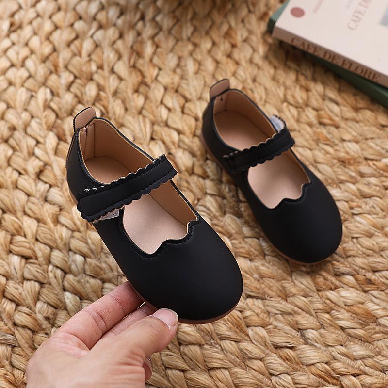 

New Girls Leather Shoes Fashion Children s Causal Princess Ballet Shoes Wedding Party Shallow Kids Performance Flat Shoes 21