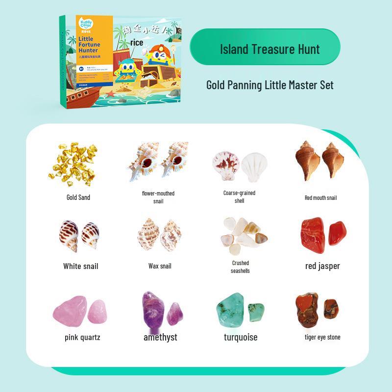 Katy Carl Gem Hunter Archaeology Kit: Children s Treasure Hunt & Gold Panning Toy