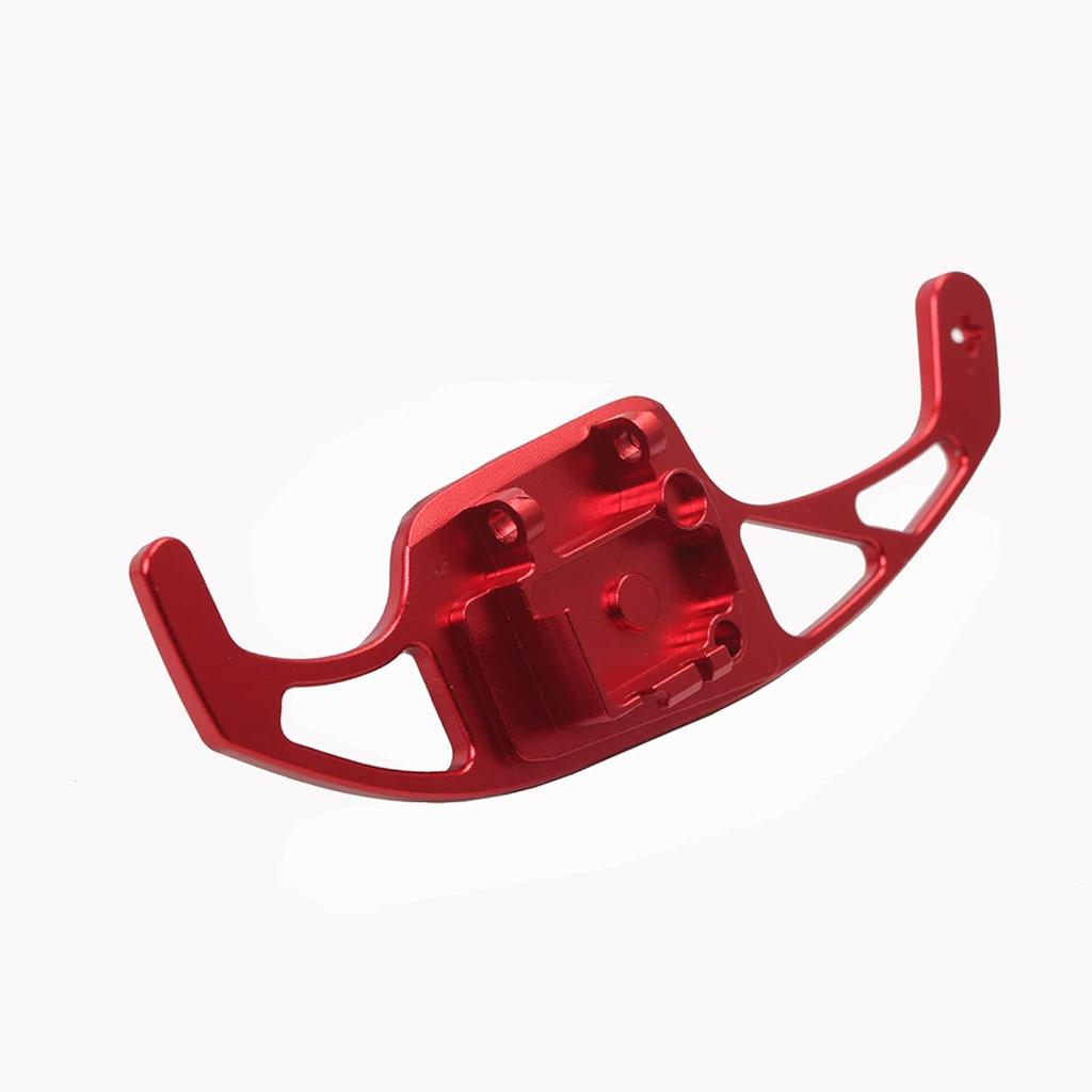 Car Steering Wheel Paddles, for Passat B6 B7 CC 2011-2015 Aluminum Paddle Car Steering Wheel Extension Shifters Red
