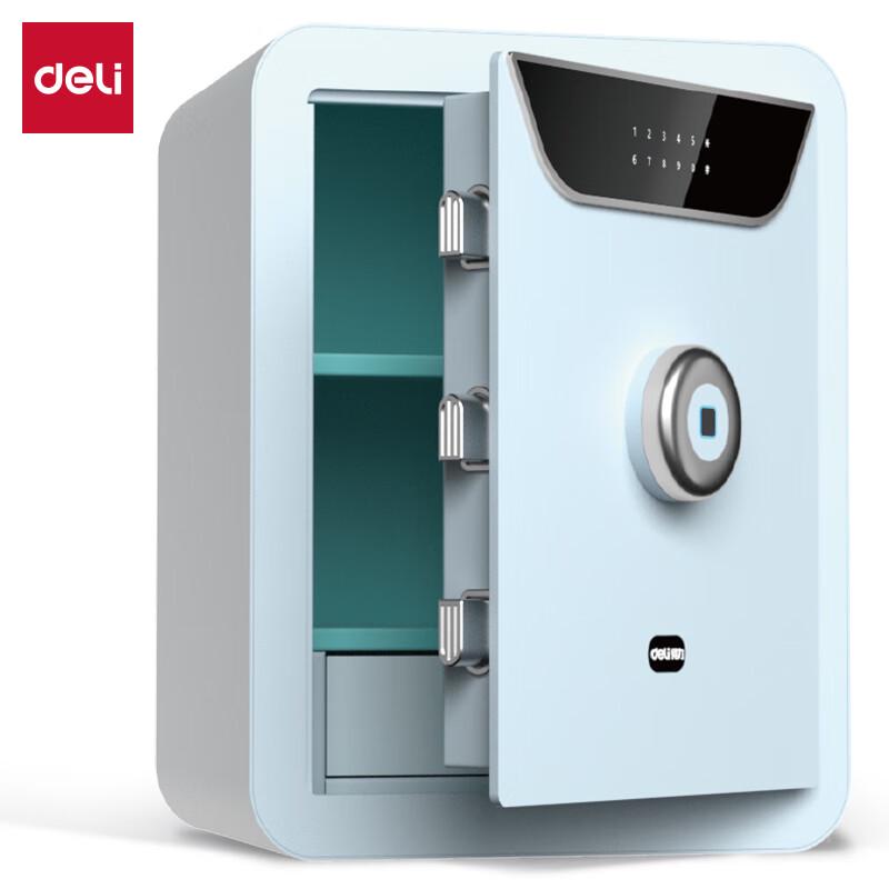Deli AE391-Z Fingerprint Password Safe Box