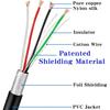 Fits Western Fisher Fleet Flex Snow Plows Handheld Controller Cable Cord 96464,9 Button 4-Pin Square