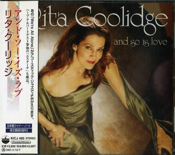 

CD RITA COOLIDGE - And So Is Love KICJ485 Paddle Wheel 2005 Japan Pop Used
