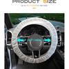 Disposable Steering Wheel Covers, Transparent Car Accessories, Plastic Steering Wheel Cover, Steering Wheel Protector (Translucent-50Pcs)