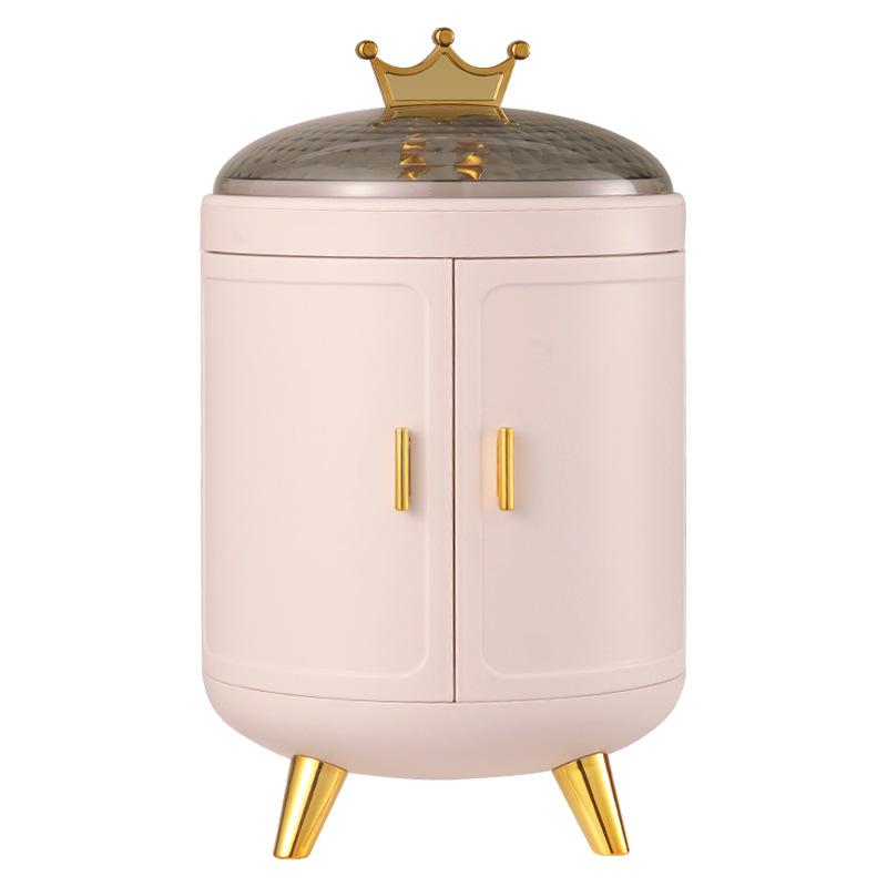 

Crown Design High-End Jewelry Box Anti-Oxidation Storage Display Organizer for Rings Necklaces Earrings Studs