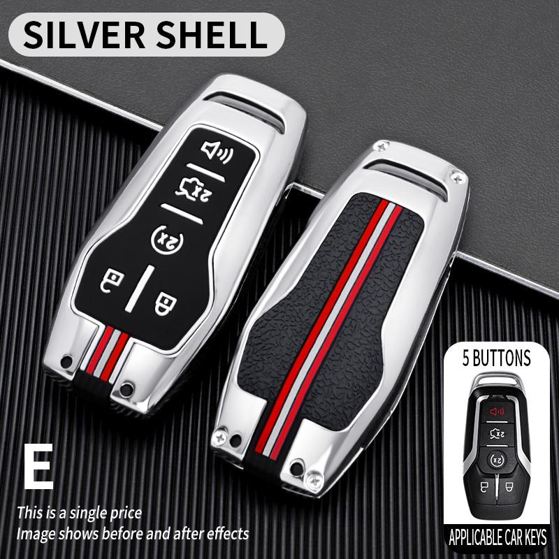 2019 Car Key Cover Case For Ford Fusion Mondeo Mustang F-150 Explorer Edge 2015 2016 2017 2018 Car Key Protection Accessor