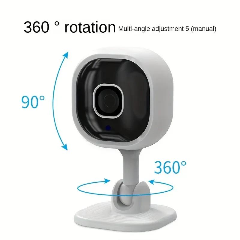1080p HD Wifi Camera Indoor Mini Home Surveillance Camera Night Vision Two Ways Audio Human Detection 2.4G Security Camera