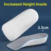 Semelles rehaussantes pour hommes Femmes Chaussures Pieds plats Support de voûte plantaire Semelles orthopédiques Baskets Mousse à mémoire de forme Coussinets invisibles 1 Paire