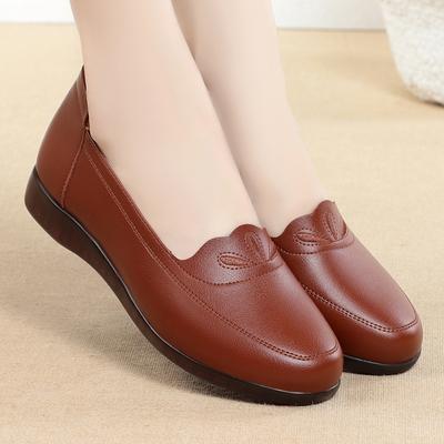 Spring and Autumn Women's Shoes: Round Toe, Cute, Stylish, Comfortable, Soft Sole, Slip-on, Flat, Low Heel, Casual Shoes