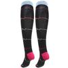 1 Pair Sports Pressure Stockings Elastic Calf Care for Running and Riding Mountaineering S M Black Flash