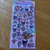 [Anonymous Delivery] Uruchuru Sticker Sanrio Tanned Kuromi Kitty Pochacco
