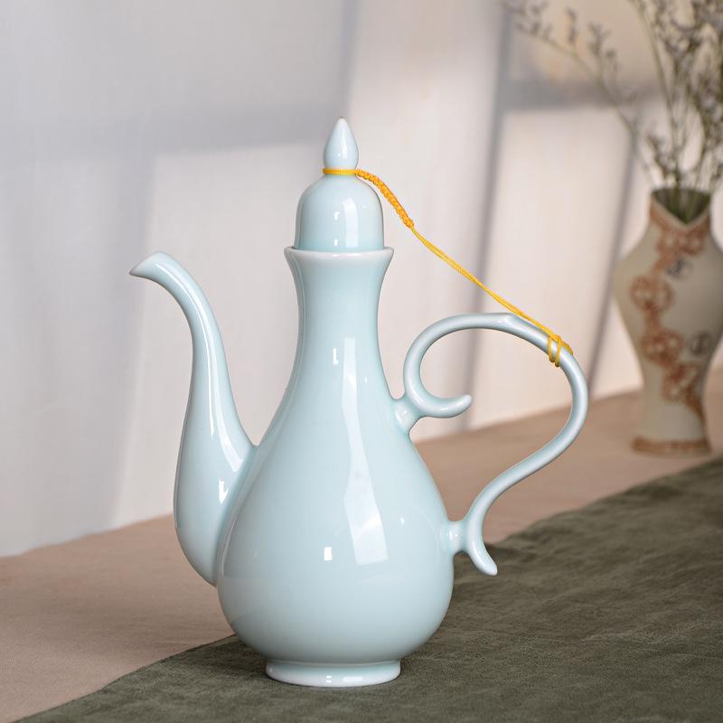 

Бутылка вина, китайский антикварный винный кувшин, керамическая бутылка токкури, горшок для сакэ, винтажный контейнер для вина для домашнего ресторана, графин для виски 10ml-500ml