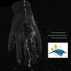 Touchscreen-Enabled Windproof Waterproof Warm Men'S Cycling Gloves Touch Screen Winter Velvet Anti Slip Adult Mountaineering